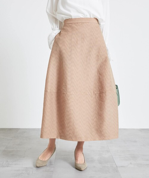 URBAN RESEARCH ROSSO（アーバンリサーチロッソ）の「シアージャガードフォルムスカート（スカート・レディース・BEIGE/BLACK・36/38）」の21枚目の写真