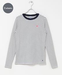 URBAN RESEARCH DOORS | 『別注』PETIT BATEAU×DOORS　EMBROIDERYロングTシャツ ST(Tシャツ/カットソー)