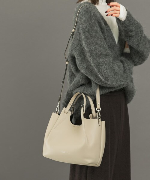 URBAN RESEARCH ROSSO（アーバンリサーチロッソ）の「DUA（ショルダーバッグ・レディース・LAMBNERO/NEROCUOIO・-）」の9枚目の写真