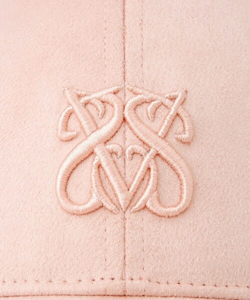 VIS（ビス）の「スエードロゴキャップ/追加（キャップ・レディース・チャコール/ブラウン/ピンク系・F）」の14枚目の写真