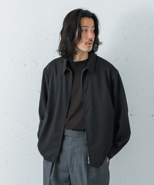URBAN RESEARCH(アーバンリサーチ)の「『洗濯可/防シワ/接触冷感』WASHABLE WOOL SPORTS JACKET(ブルゾン・メンズ・NAVY/BLACK/CHARCOAL・M/L)」の16枚目の写真