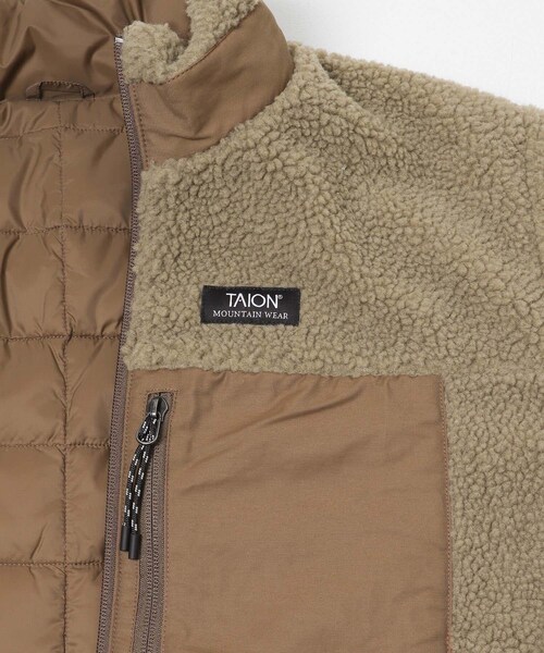 EKAL（エカル）の「TAION　DOWN BOA HI NECK DOWN JACKET（その他アウター・メンズ・BLK×BLK/BRN×BEG・M/L）」の14枚目の写真