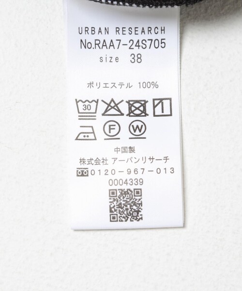 URBAN RESEARCH ROSSO（アーバンリサーチロッソ）の「『UR TECH』ストレートスラックス（その他パンツ・レディース・BEIGE/BLACK・36/38）」の11枚目の写真