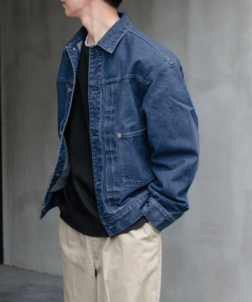 URBAN RESEARCH DOORS（アーバンリサーチドアーズ）の「FORK&SPOON　JFデニムジャケット（デニムジャケット・メンズ・ONEWASH/USED・4/5）」の18枚目の写真