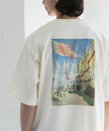 URBAN RESEARCH DOORS | FORK&SPOON　Monet art t-shirts(Tシャツ/カットソー)