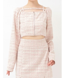 EATME | 【SETUP】フロントZIPパフスリーブTOP(シャツ/ブラウス)