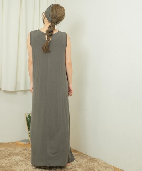 ITEMS URBANRESEARCH（アイテムズ アーバンリサーチ）の「ワンマイルトップス+ワンピ4点SET（その他アンダーウェア/インナー・レディース・PINK BEIGE/LIGHTKHAKI/DARK GRAY・one）」の14枚目の写真