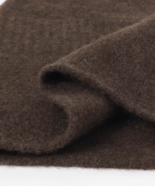 かぐれ(カグレ)の「mature ha. KNIT CAP YAK(ニットキャップ/ビーニー・レディース・BROWN/NATURAL・One)」の5枚目の写真