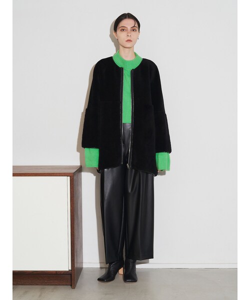 ELENDEEK（エレンディーク）の「WOOL BOA REVERSIBLE SCT（その他