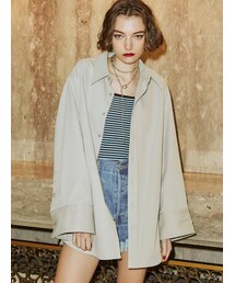 jouetie | ワイドスリーブルーズシャツ(シャツ/ブラウス)