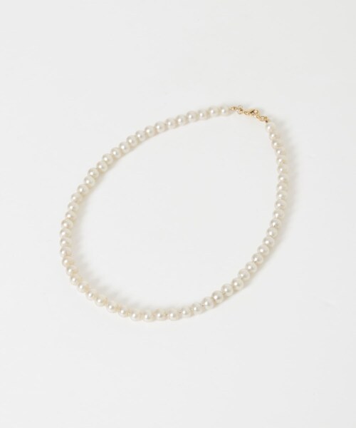 URBAN RESEARCH（アーバンリサーチ）の「『別注』gren by M×URBAN RESEARCH　スフレパールチョーカー42cm（ネックレス・レディース・WHT・one）」の4枚目の写真
