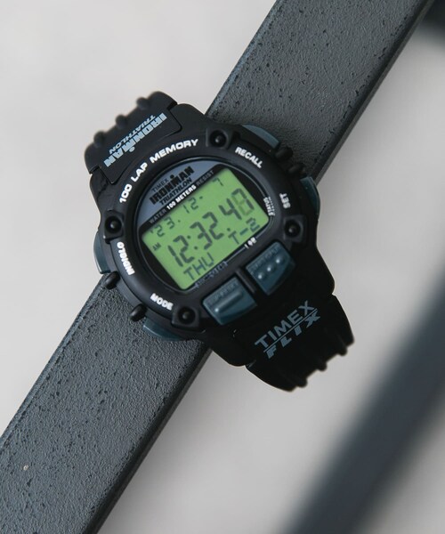 URBAN RESEARCH DOORS（アーバンリサーチドアーズ）の「TIMEX　Exclusive IRONMANFlix100（アナログ腕時計・メンズ・Black・one）」の10枚目の写真