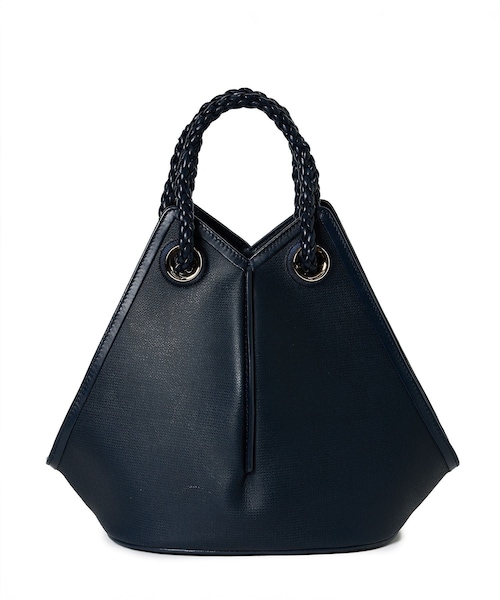 ROPE'（ロペ）の「【teau】navire（ナビーレ）HAND BAG Medium（ハンドバッグ・レディース・オフホワイト/ネイビー・F）」の7枚目の写真