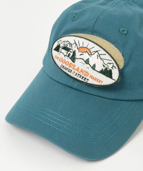 THE GOODLAND MARKET(ザグッドランドマーケット)の「ザ グッドランド マーケット THE GOODLAND CAP2(キャップ・メンズ・ivory/black/blue/pink・one)」の14枚目の写真