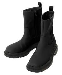 Ungrid | トラックソールミドル丈ブーツ(ブーツ)