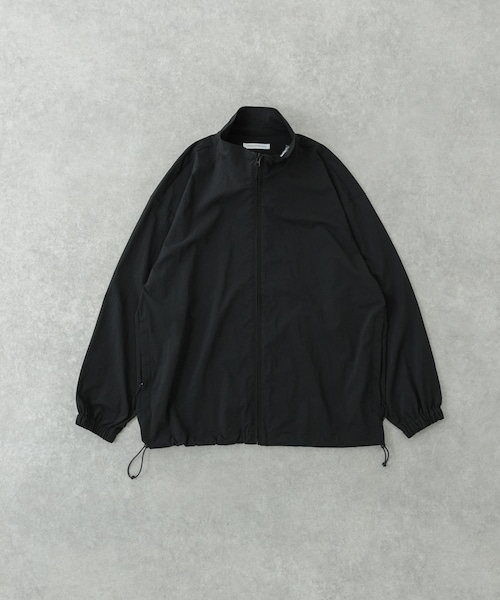 URBAN RESEARCH(アーバンリサーチ)の「NYLON DRY STRETCH JACKET(テーラードジャケット・メンズ・BLACK/BURGUNDY・M/L)」の1枚目の写真