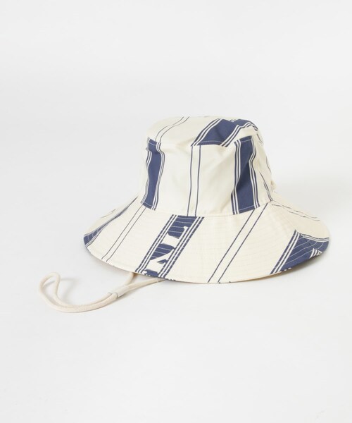 URBAN RESEARCH(アーバンリサーチ)の「KLOKE Aer Vital Bucket Hat(ハット・レディース・Blue/Ecru/Ecru・one)」の2枚目の写真