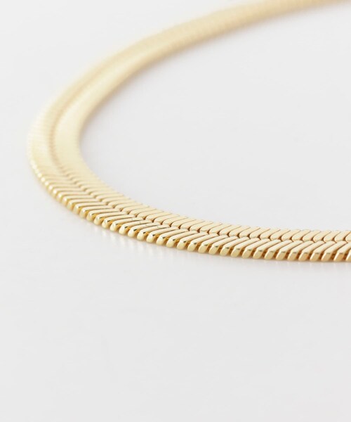 アクセサリー TOMWOOD Herringbone Chain Gold 美品】 TOM WOOD / トムウッド | Herringbone Chain Necklace シルバー