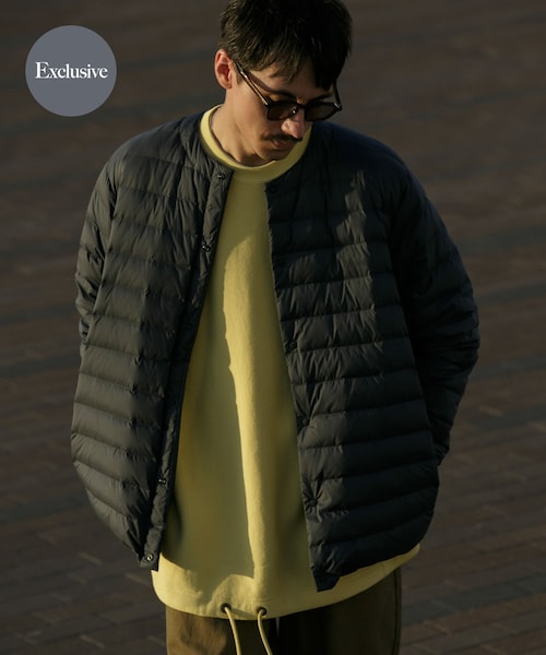 URBAN RESEARCH DOORS(アーバンリサーチドアーズ)の「『別注』NANGA×DOORS REVERSIBLE DOWN JACKET(その他アウター・メンズ・Stone Gray/Mocha/Smoke Blue/Charcoal/Black・S/M/L/XL)」の3枚目の写真