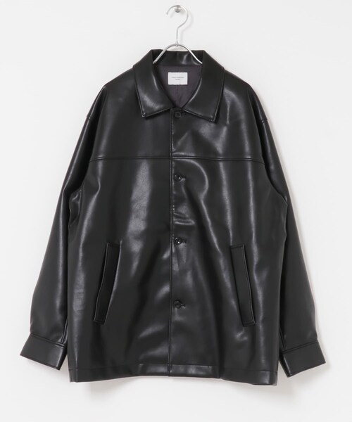 URBAN RESEARCH DOORS（アーバンリサーチドアーズ）の「FL カーコート（ライダースジャケット・メンズ・BLACK・M/L）」の13枚目の写真
