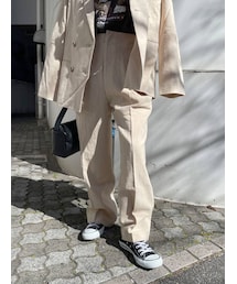 Ungrid | ハイウエストルーズタックパンツ(その他パンツ)