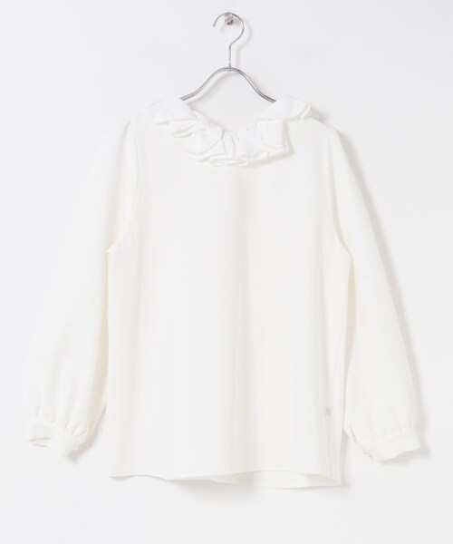 URBAN RESEARCH ROSSO（アーバンリサーチロッソ）の「『WEB限定』コサージュカラー2WAYブラウス（シャツ/ブラウス・レディース・OFF/BLK×OFF・Free）」の15枚目の写真