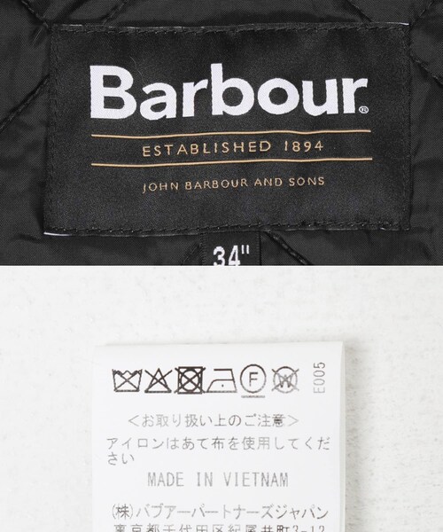 URBAN RESEARCH(アーバンリサーチ)の「Barbour spey quilted jacket(その他アウター・レディース・black/sage・34/36)」の11枚目の写真