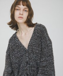 LAATO | mix loose cardigan(カーディガン/ボレロ)