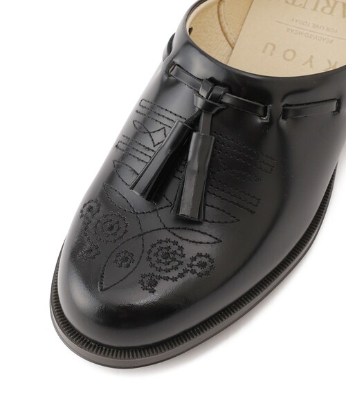 ADAM ET ROPE'(アダムエロペ)の「【KYOU(キョウ)】SHEPHERD Multiway Modified Spock by HARUTA(ローファー・レディース・ブラック・22.5/23/23.5/24)」の10枚目の写真