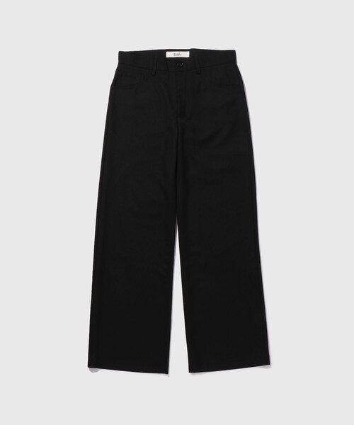 ADAM ET ROPE'(アダムエロペ)の「【Sefr/セファ】 JIRO TROUSER(その他パンツ・メンズ・ブラック/ダークブラウン・M/S)」の1枚目の写真