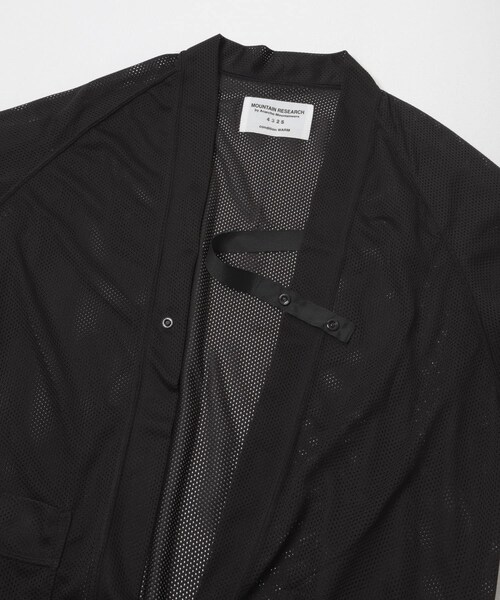 EKAL(エカル)の「mountain research Mesh Kurt(カーディガン/ボレロ・メンズ・Blue/Black・M/L)」の5枚目の写真