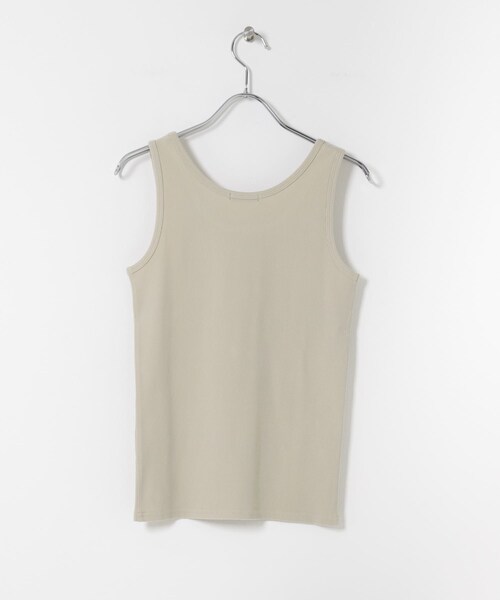 ITEMS URBANRESEARCH(アイテムズ アーバンリサーチ)の「ribタンクトップ(タンクトップ・レディース・BLK/OFF/CML/BEG・Free)」の13枚目の写真