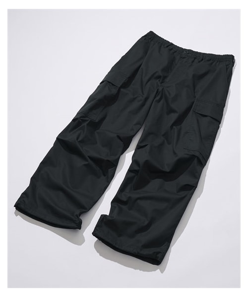 nissen（ニッセン）の「ワイドカーゴパンツ（パンツ・メンズ・グレージュ/カーキ/黒・M/L/LL/3L/4L/5L/6L/8L/10L）」の10枚目の写真