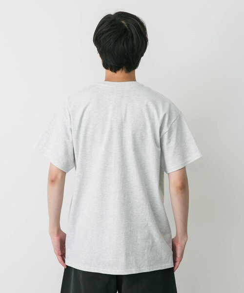 URBAN RESEARCH DOORS（アーバンリサーチドアーズ）の「LIBERTY GRAPHICS　Walk Gently（Tシャツ/カットソー・メンズ・ASH・L/XL）」の5枚目の写真