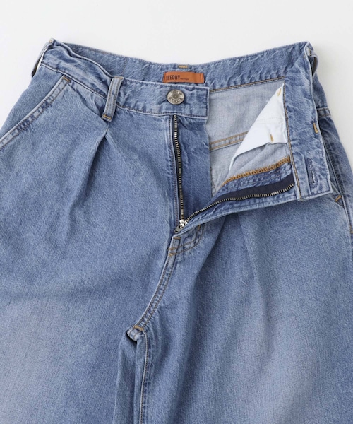 URBAN RESEARCH ROSSO（アーバンリサーチロッソ）の「NEEDBY heritage　AARON（デニムパンツ・レディース・IBARAMDBLU・24/25/26）」の8枚目の写真