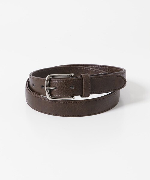 ITEMS URBANRESEARCH(アイテムズ アーバンリサーチ)の「Belt 370(ベルト・メンズ・BLK/D.BROWN・-0)」の6枚目の写真