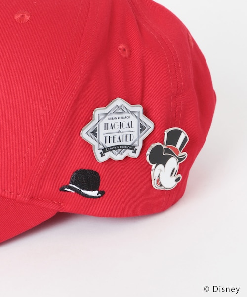 URBAN RESEARCH(アーバンリサーチ)の「別注/Disney/ピンバッジCAP(キャップ・レディース・BLACK/RED・-)」の12枚目の写真