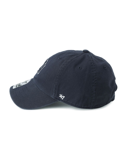 ADAM ET ROPE'（アダムエロペ）の「【Sporty&Rich(スポーティー アンド リッチ)】Yankees Serif Outline Hat（キャップ・レディース・ネイビー・F）」の3枚目の写真