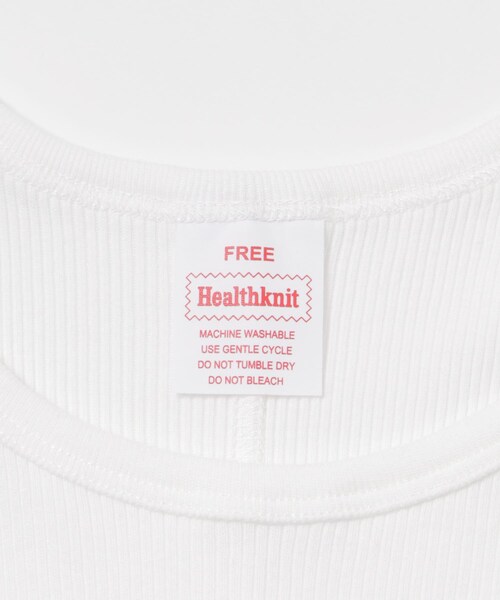 URBAN RESEARCH(アーバンリサーチ)の「『別注』Healthknit×URBAN RESEARCH レイヤードカットソー(Tシャツ/カットソー・レディース・BLACK/WHITE・FREE)」の10枚目の写真