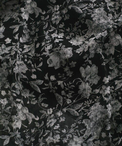 Jayro（ジャイロ）の「楊柳花柄プリントワンピース（ワンピース・レディース・ブラック系/ホワイト系・M）」の22枚目の写真