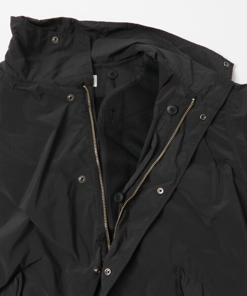 URBAN RESEARCH(アーバンリサーチ)の「ATON AIR WEATHER SHORT MODS(モッズコート・メンズ・BLACK/BROWN・4/6)」の5枚目の写真
