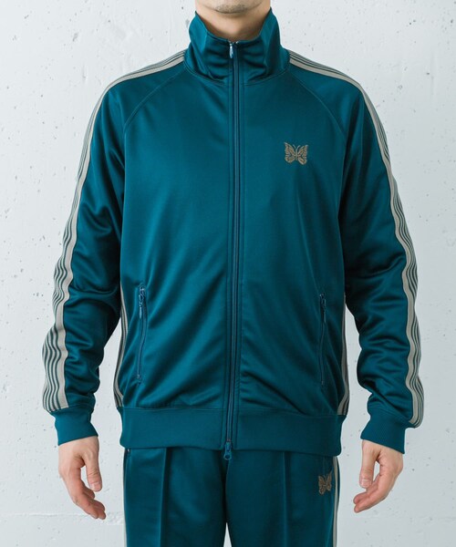 URBAN RESEARCH（アーバンリサーチ）の「Needles　TRACK JACKET（ブルゾン・メンズ・RUST/GREEN/CHARCOAL・S/M）」の17枚目の写真