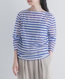 URBAN RESEARCH DOORS | ORCIVAL BOAT NECK LONG-SLEEVE PULLOVER(Tシャツ/カットソー)