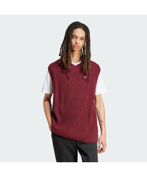 adidas Originals アディダス オリジナルス 70S ニットベスト adidas Originals アディダス オリジナルス 70S ニットベスト