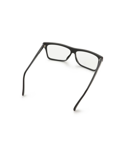 ADAM ET ROPE'（アダムエロペ）の「【VINTAGE EYEWEAR】BLACK SQUARE WELLINGTON（メガネ・レディース・シルバー系・F）」の5枚目の写真