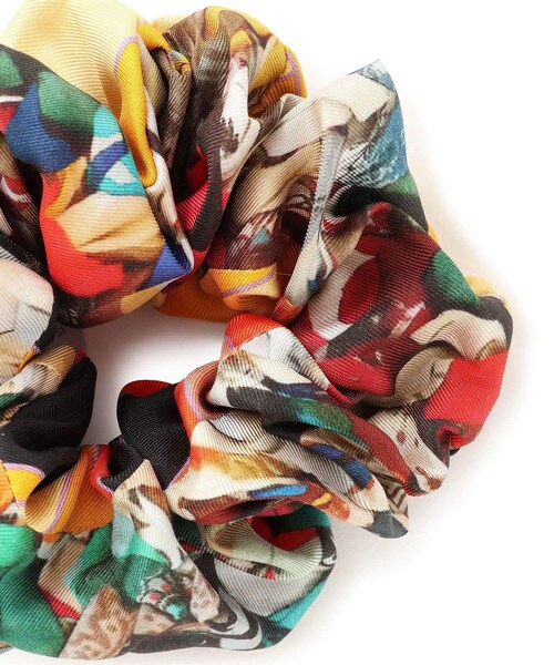 ADAM ET ROPE'(アダムエロペ)の「【LA PRESTIC OUISTON】CHOUCHOU HAIR TIE シュシュ(シュシュ・レディース・ブラック系/キャメル系/オレンジ系・F)」の12枚目の写真