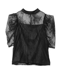 LAGUNAMOON | ショルダータックレースブラウス(シャツ/ブラウス)