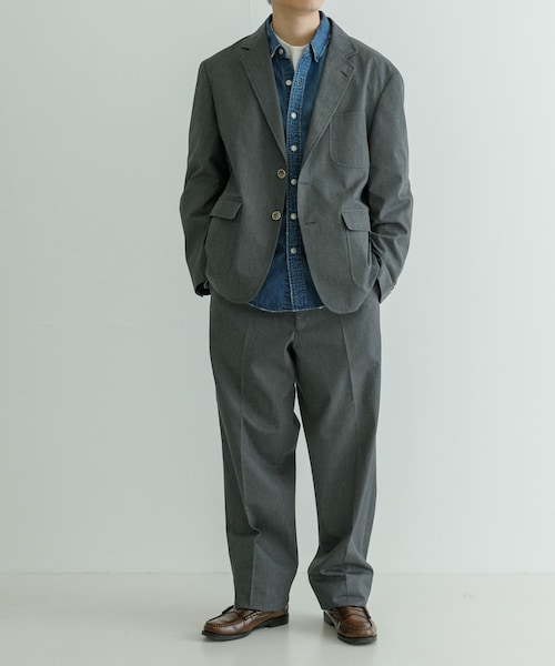 URBAN RESEARCH(アーバンリサーチ)の「FREEMANS SPORTING CLUB St MARKS JACKET(テーラードジャケット・メンズ・31グレー/51ネイビー/61オリーブ/70カーキ・S/M/L)」の9枚目の写真
