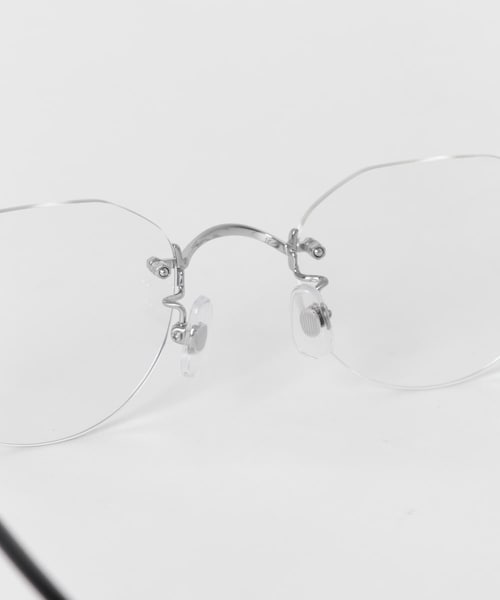 URBAN RESEARCH(アーバンリサーチ)の「『別注』KANEKO OPTICAL×URBAN RESEARCH MARTY SUPREME MODEL(メガネ・メンズ・シルバー・-)」の6枚目の写真