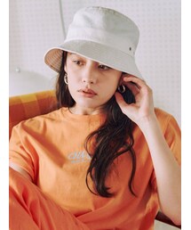 Ungrid | 配色ステッチバケットハット(ハット)